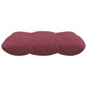 PODUSZKI NA SIEDZISKA 4 SZT. CZERWONE WINO 45X45X12CM