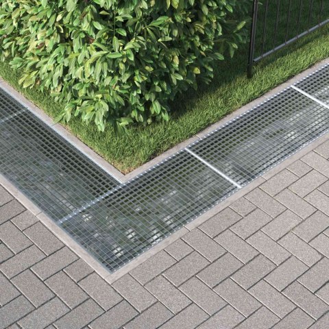 RUSZT SREBRNY 100X50X2CM STAL OCYNKOWANA NA GORĄCO