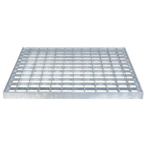 RUSZT SREBRNY 40X40X2CM STAL OCYNKOWANA NA GORĄCO