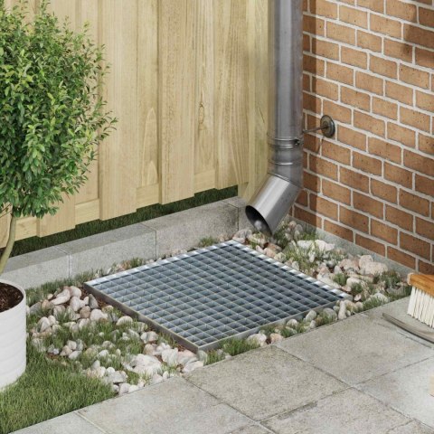 RUSZT SREBRNY 50X50X2CM STAL OCYNKOWANA NA GORĄCO