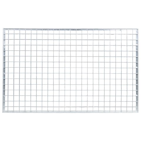 RUSZT SREBRNY 80X50X2CM STAL OCYNKOWANA NA GORĄCO