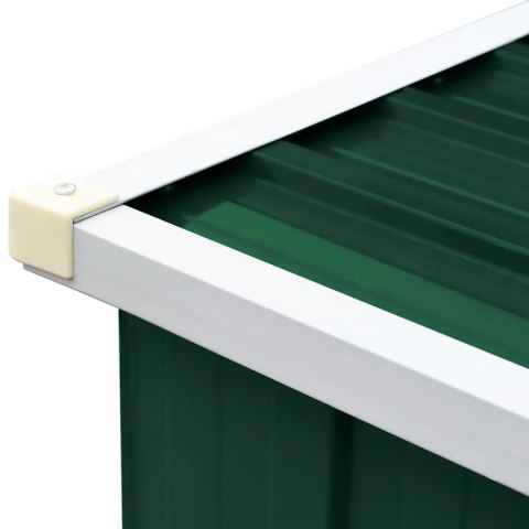 WIATA NA DREWNO STAL GALWANIZOWANA 330X84X152CM ZIELONA