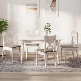 PODUSZKI NA SIEDZISKA 4 SZT. CIEMNOSZARY 40X40X3CM