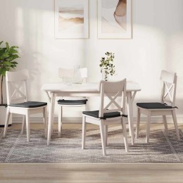 PODUSZKI NA SIEDZISKA 4 SZT. CIEMNOSZARY 40X40X3CM