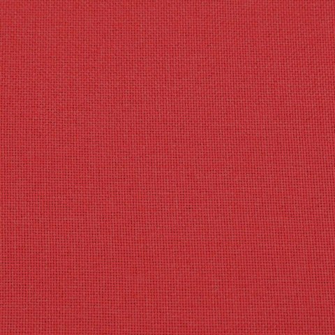 PODUSZKI NA SIEDZISKA 4 SZT. CZERWONY 40X40X3CM TKANINA