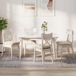 PODUSZKI NA SIEDZISKA 4 SZT. BEŻOWY 40X40CM