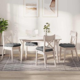 PODUSZKI NA SIEDZISKA 4 SZT. CIEMNOSZARY 45X45CM