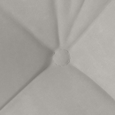 PODUSZKI NA SIEDZISKA 4 SZT. JASNOSZARY 40X40CM