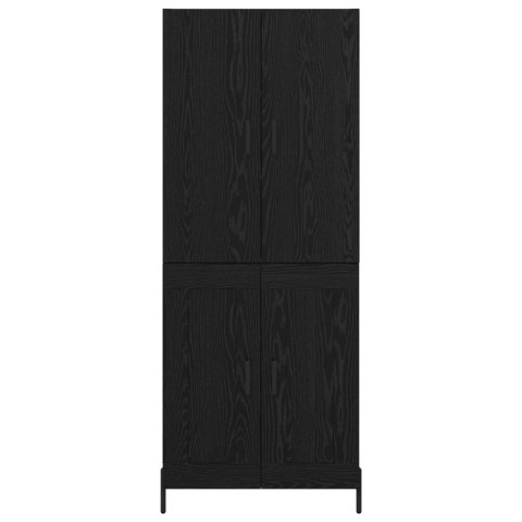 KOMODA CZARNY DĄB 69,5X34X180CM