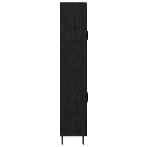 KOMODA CZARNY DĄB 69,5X34X180CM