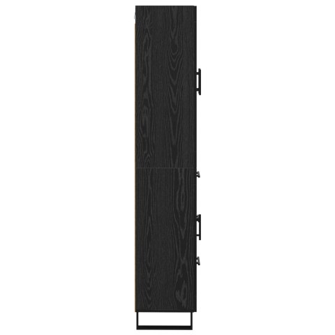 KOMODA CZARNY DĄB 69,5X34X180CM