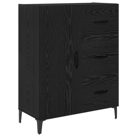 KOMODA CZARNY DĄB 69,5X34X180CM
