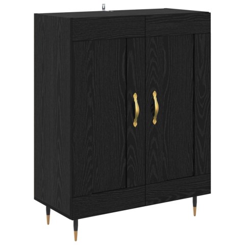 KOMODA CZARNY DĄB 69,5X34X180CM