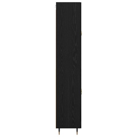 KOMODA CZARNY DĄB 69,5X34X180CM