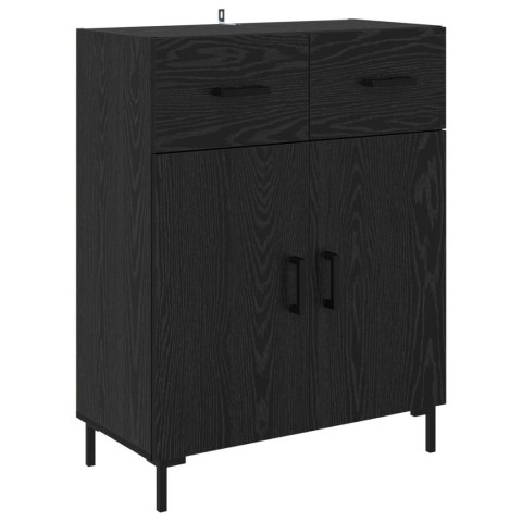 KOMODA CZARNY DĄB 69,5X34X180CM