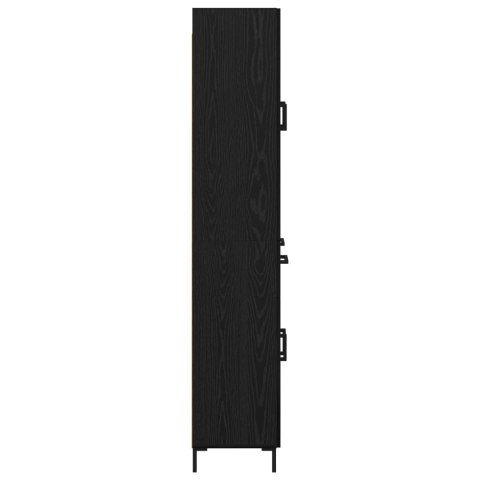 KOMODA CZARNY DĄB 69,5X34X180CM