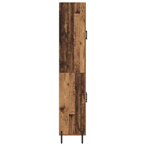 KOMODA MONTOWANE NA ŚCIANIE STARE DREWNO 69,5X34X180CM