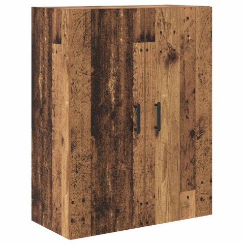 KOMODA MONTOWANE NA ŚCIANIE STARE DREWNO 69,5X34X180CM