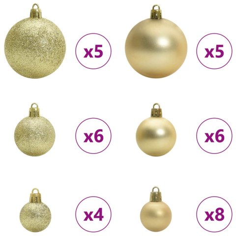 SZTUCZNA CHOINKA Z 150 DIODAMI LED BIAŁA 120CM