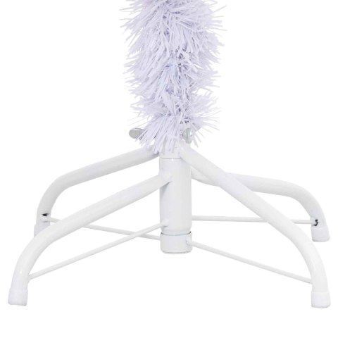 SZTUCZNA CHOINKA Z 150 DIODAMI LED BIAŁA 150CM