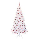 SZTUCZNA CHOINKA Z 300 DIODAMI LED BIAŁA 180CM
