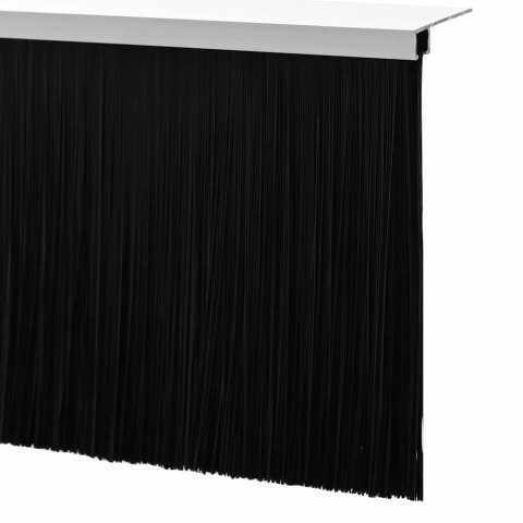 USZCZELKA DO DRZWI ZE SZCZOTKĄ IZOLACYJNA 2 SZT. BIAŁE 100 CM