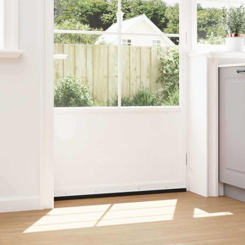 USZCZELKA DO DRZWI ZE SZCZOTKĄ IZOLACYJNA 6 SZT. BIAŁE 100 CM