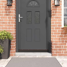 VidaXL Uszczelki z szczotką do drzwi na zatrzask 6 pcs Brązowy 100 cm