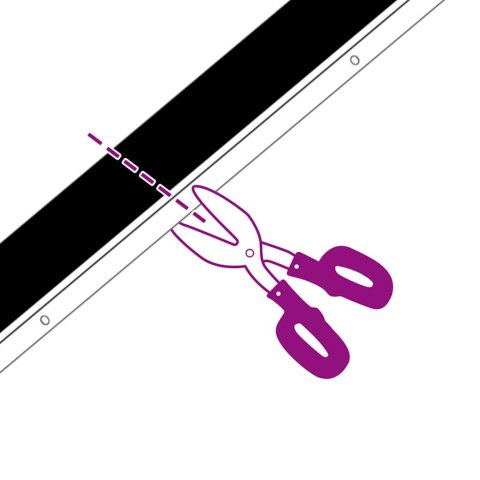 USZCZELKA DO DRZWI ZE SZCZOTKĄ IZOLACYJNA 6 SZT. SREBRNE 100 CM