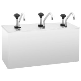 DOZOWNIK DO SOSÓW STAL NIERDZEWNA 3X3,5 L