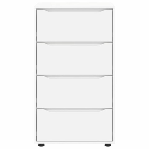 SZAFY DO PRZECHOWYWANIA 2 SZT. BIAŁY 60X48X105CM