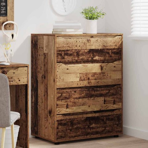 SZAFY DO PRZECHOWYWANIA 2 SZT. STARE DREWNO 80X48X105CM