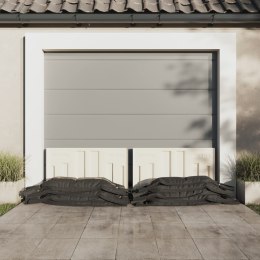 WORKI PRZECIWPOWODZIOWE 25 SZT. CIEMNOZIELONE 103X25CM HDPE