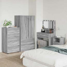 SZAFY DO PRZECHOWYWANIA 2 SZT. SZARY SONOMA 60X48X105CM