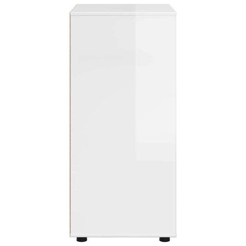 SZAFY DO PRZECHOWYWANIA 2 SZT. POŁYSK BIAŁY