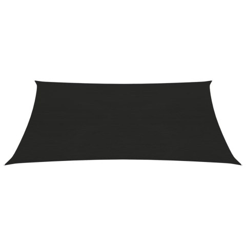 ŻAGIEL PRZECIWSŁONECZNY OGRODOWY MARKIZA TARAS 160G/M² CZARNY 3X4M