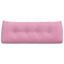 VidaXL Poduszka na plecy Różowy 120 x 24 x 50 cm tkanina