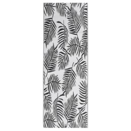 VidaXL Dywan zewnętrzny, ARAKIL czarny, 80 x 250 cm, PP