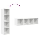 WISZĄCA SZAFKA TV BIAŁA 37X37X142,5CM