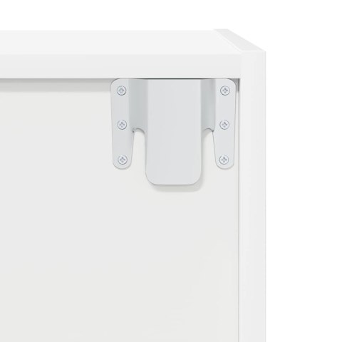 WISZĄCA SZAFKA TV BIAŁA 37X37X142,5CM