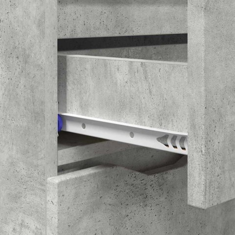 BUFET BETONOWY SZARY 100X30X65,6