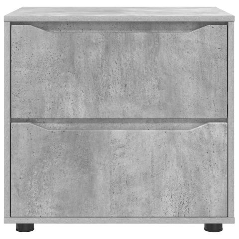 SZAFKA DO PRZECHOWYWANIA BETONOWY SZARY 60X48X57CM