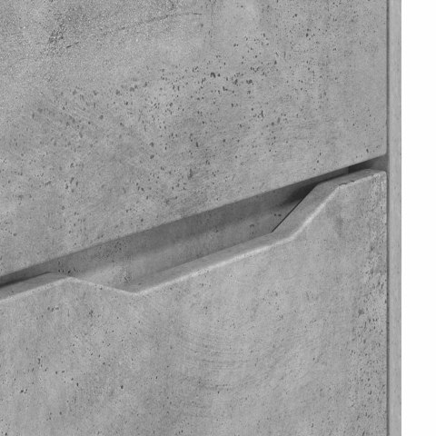 SZAFKA DO PRZECHOWYWANIA BETONOWY SZARY 60X48X57CM