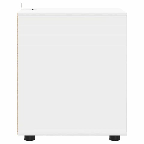 SZAFKA DO PRZECHOWYWANIA BIAŁY 40X48X57CM