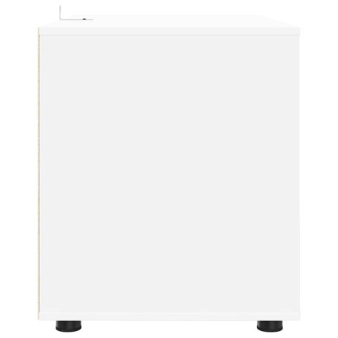 SZAFKA DO PRZECHOWYWANIA BIAŁY 80X48X57CM