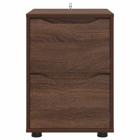 SZAFKA DO PRZECHOWYWANIA BRĄZOWY DĄB 40X 48X 57CM