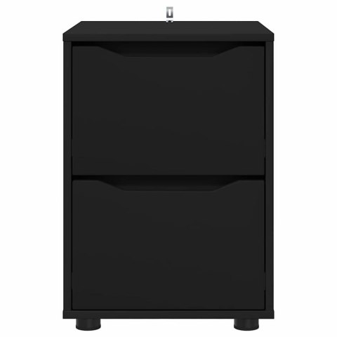 SZAFKA DO PRZECHOWYWANIA CZARNY 40X48X57CM