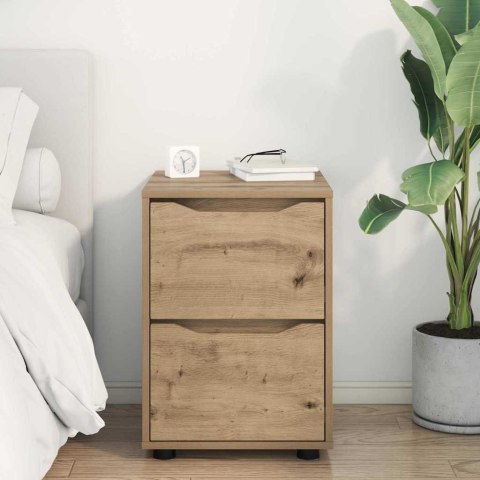 SZAFKA DO PRZECHOWYWANIA DĄB RZEMIEŚLNICZY 40X48X57CM