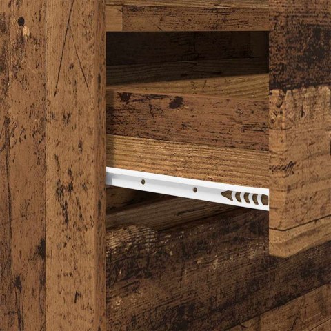 SZAFKA DO PRZECHOWYWANIA STARE DREWNO 80X48X57CM