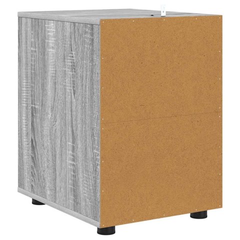 SZAFKA DO PRZECHOWYWANIA SZARY SONOMA 40X48X57CM